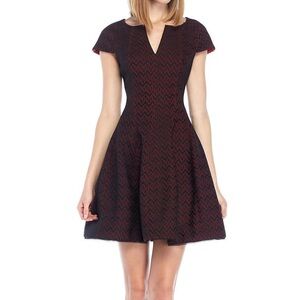 Laundry by Shelli Segal Women A-Line Gown Burgundy Prom Homecoming Evening Dress